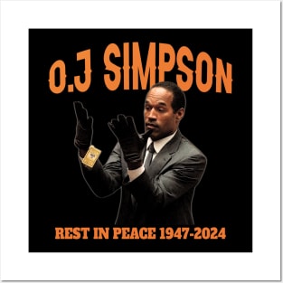 OJ Simpson Rest in Peace Posters and Art